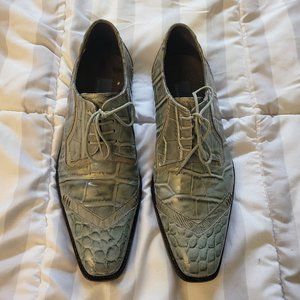 Giorgio Brutini - Men's Patterned Shoes - Blue / Gray